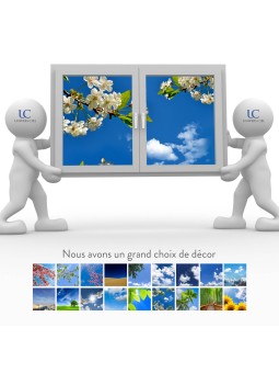 Fenetre Virtuelle (60 x 60 cm)