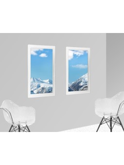 Double Fenetre Virtuelle (120 x 60 cm)